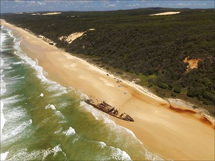 SS Maheno Shipwreck - Fraser Island - QLD SQ (PH4 00 16241)